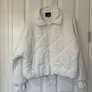 Kut from the Kloth Women's Cream Puffer Jacket